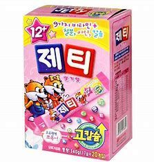 東西 ｾﾞﾃｨ ｲﾁｺﾞ味 340g 20袋