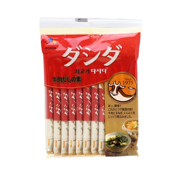 CJ 牛肉ﾀﾞｼﾀﾞ 96g (8g×12本)