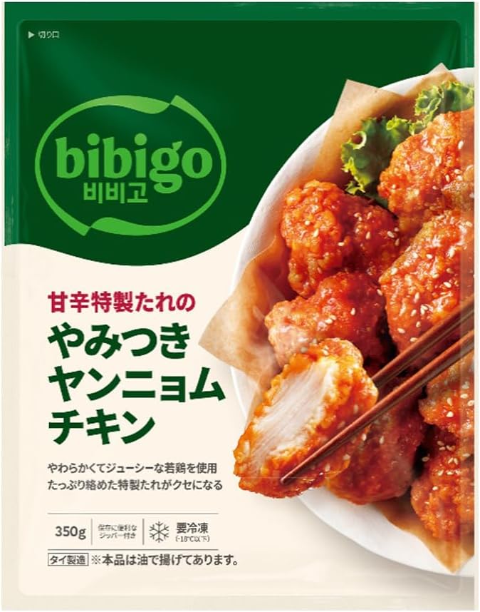 bibigo  甘辛たれﾔﾝﾆｮﾑﾁｷﾝ 350g