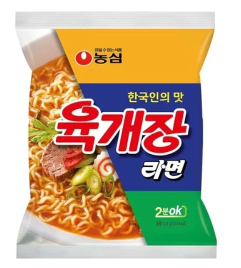 農心 ﾕｯｹｼﾞｬﾝﾗｰﾒﾝ 1個