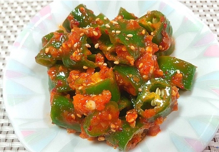 青唐辛子ｻﾑｼﾞｬﾝ漬け