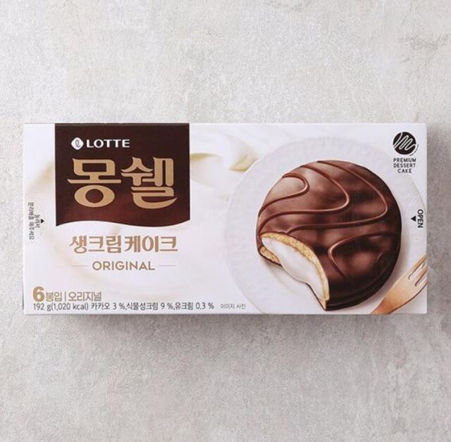 ﾓﾝｾﾙｸﾘｰﾑｹｰｷ (ｵﾘｼﾞﾅﾙ味) 1個