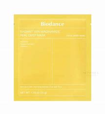 Biodance   RADIANT VITA NIACINAMIDE   REAL DEEP MASK