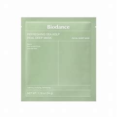 Biodance  REFRESHING SEA KELP  REAL DEEP MASK